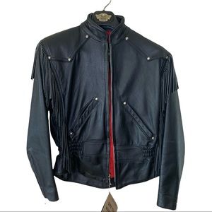 NEW RARE Harley-Davidson Limited Edition 80s Cheyenne Fringe Leather Jacket